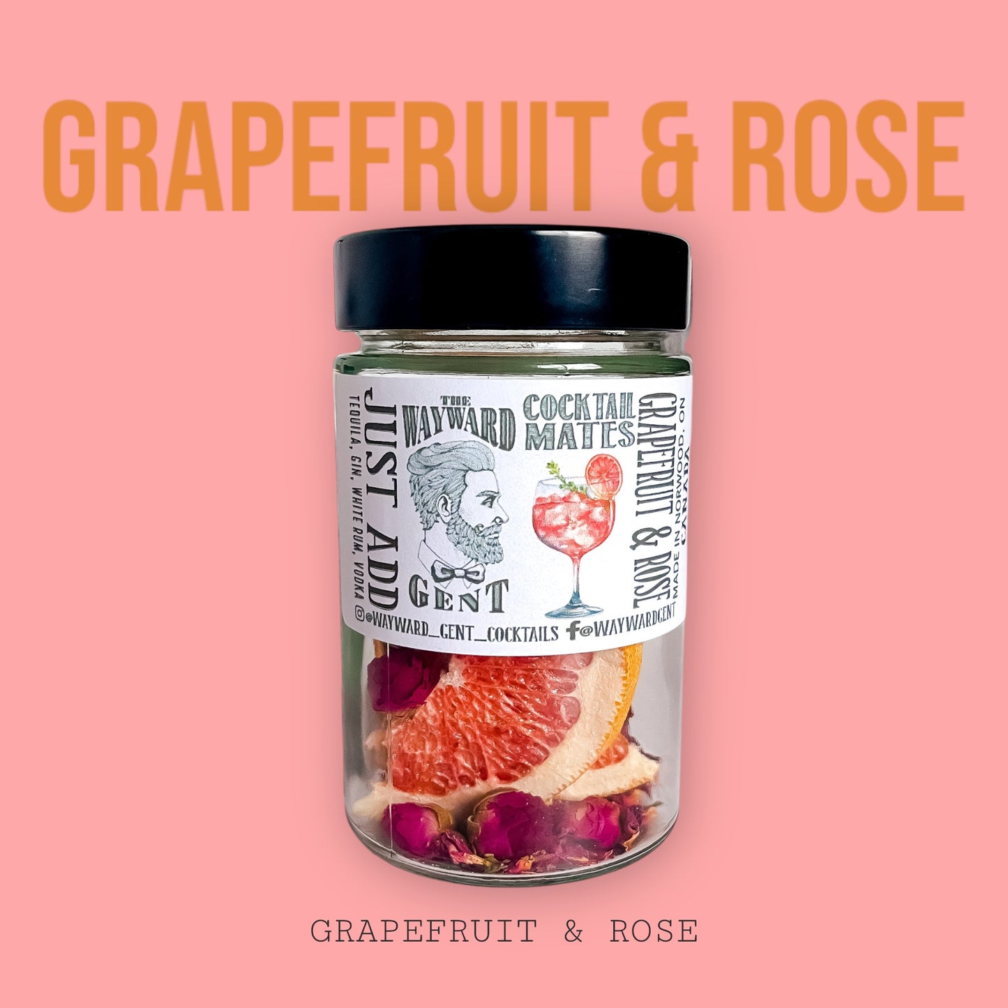 GRAPEFRUIT & ROSE COCKTAIL INFUSION
