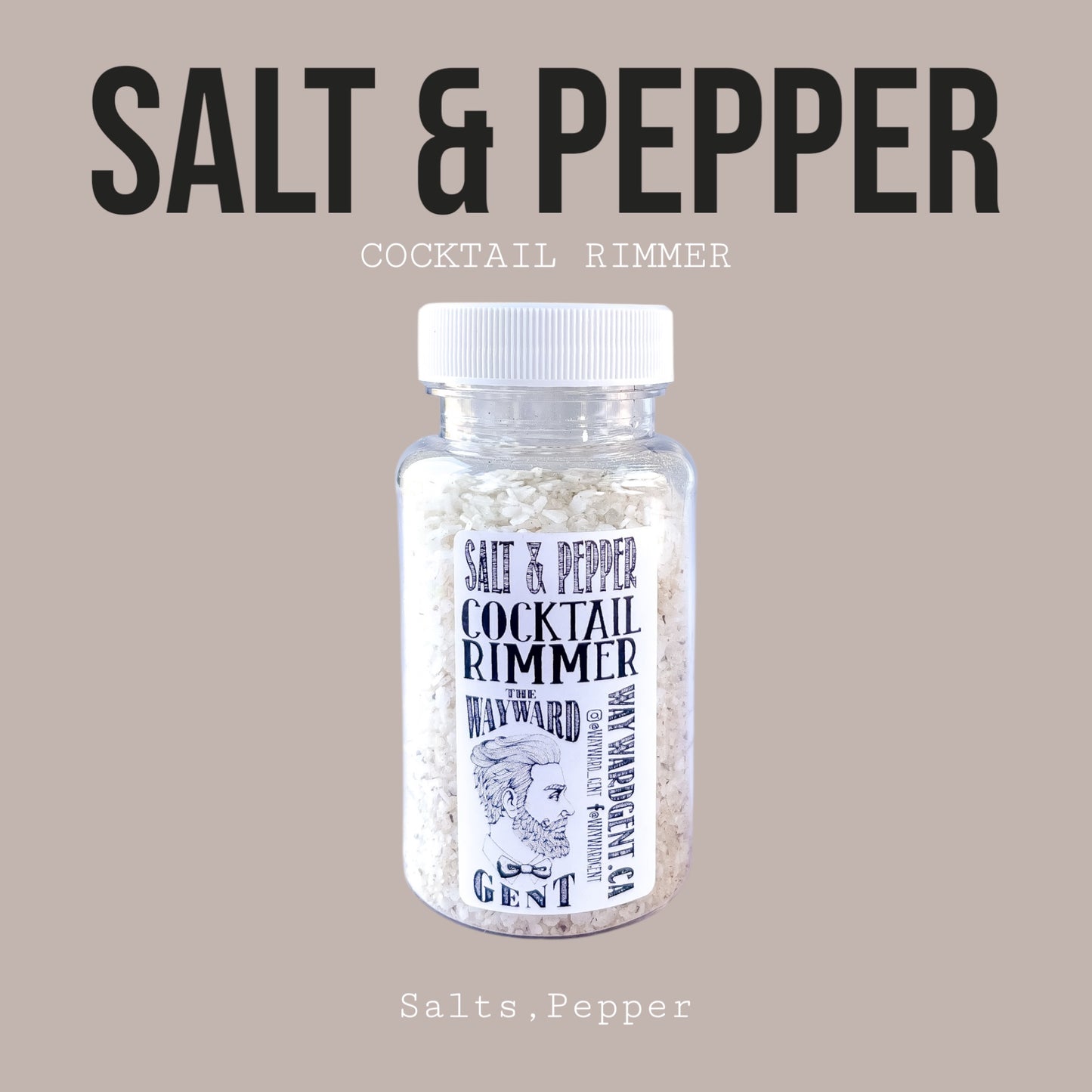 SALT & PEPPER COCKTAIL RIMMER