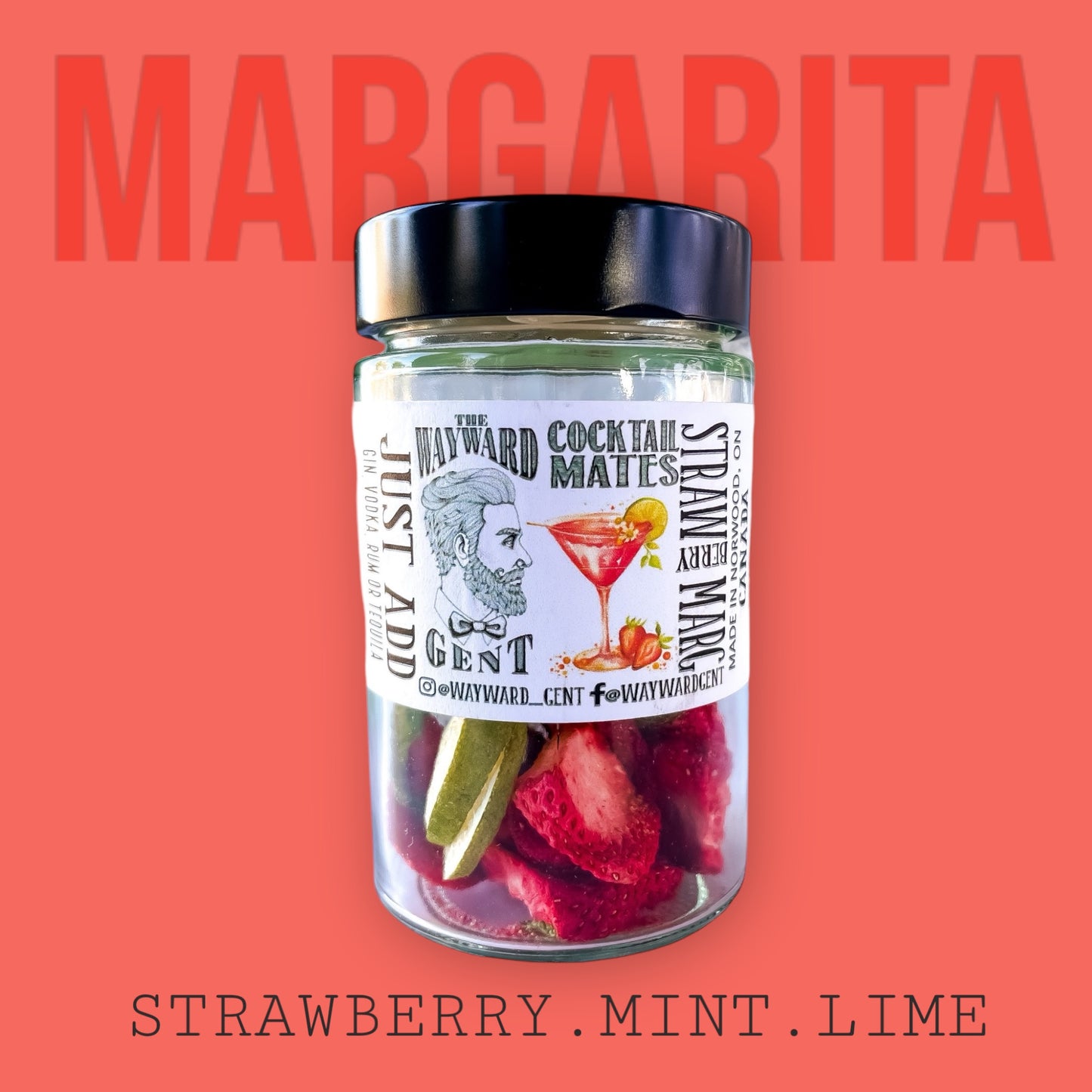STRAWBERRY MARGARITA COCKTAIL INFUSION