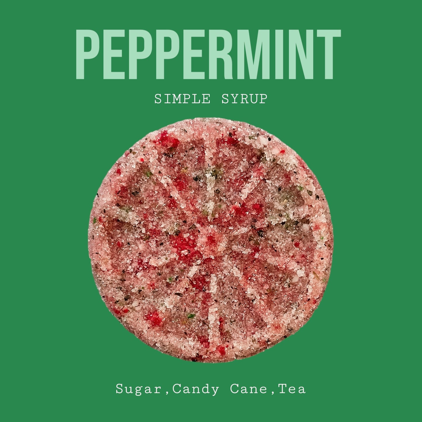 PEPPERMINT SIMPLE SYRUP