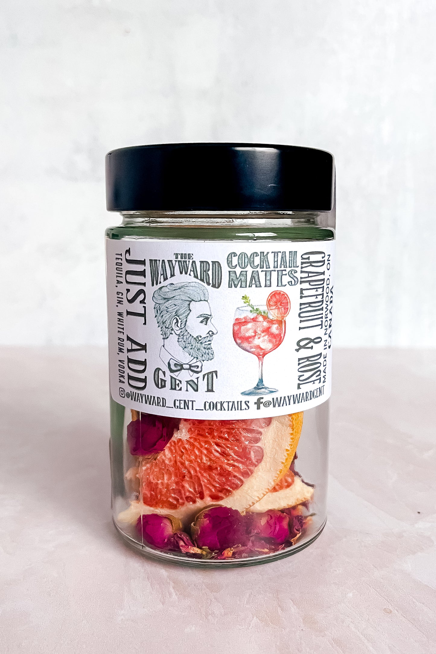 GRAPEFRUIT & ROSE COCKTAIL INFUSION