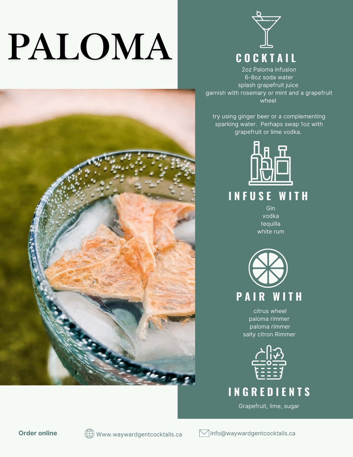 PALOMA COCKTAIL INFUSION