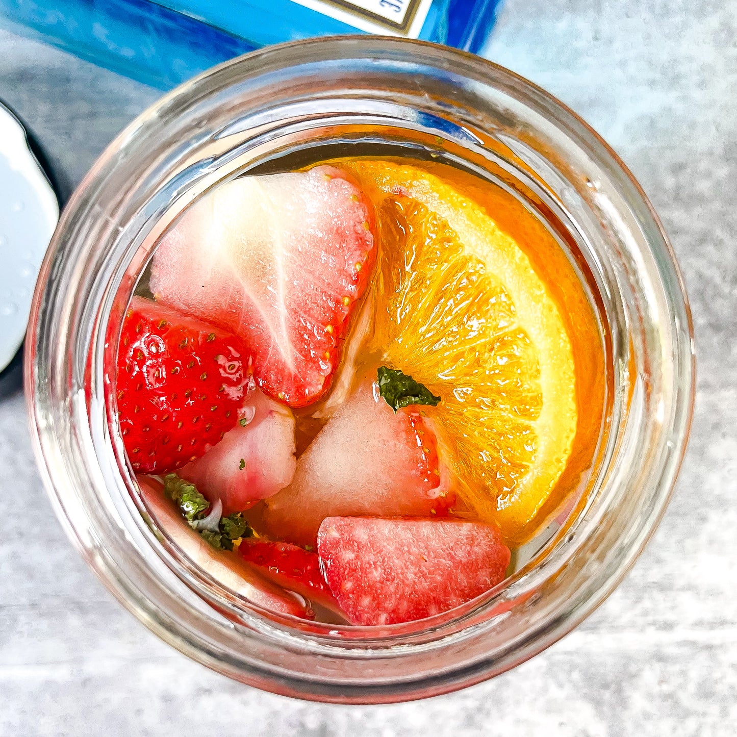STRAWBERRY SCREWDRIVER COCKTAIL INFUSION