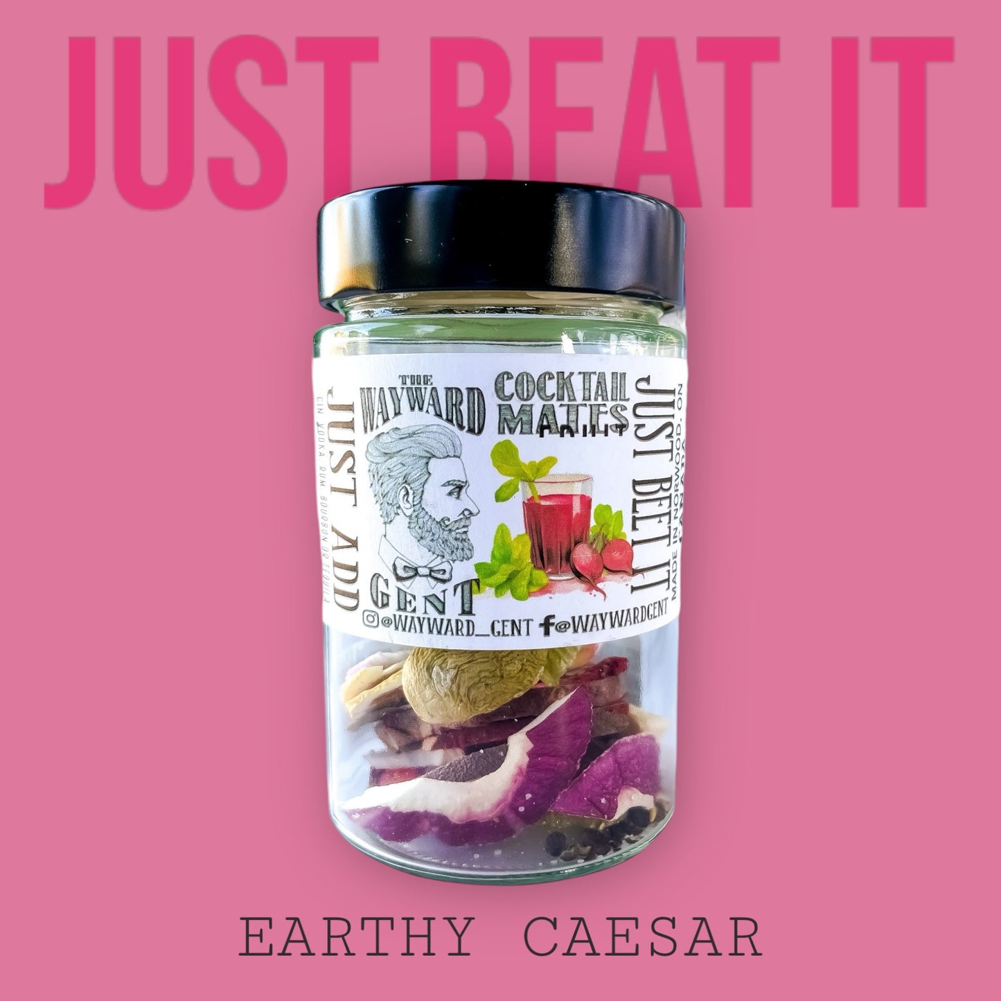 JUST BEET IT!  COCKTAIL INFUSION (CAESAR)