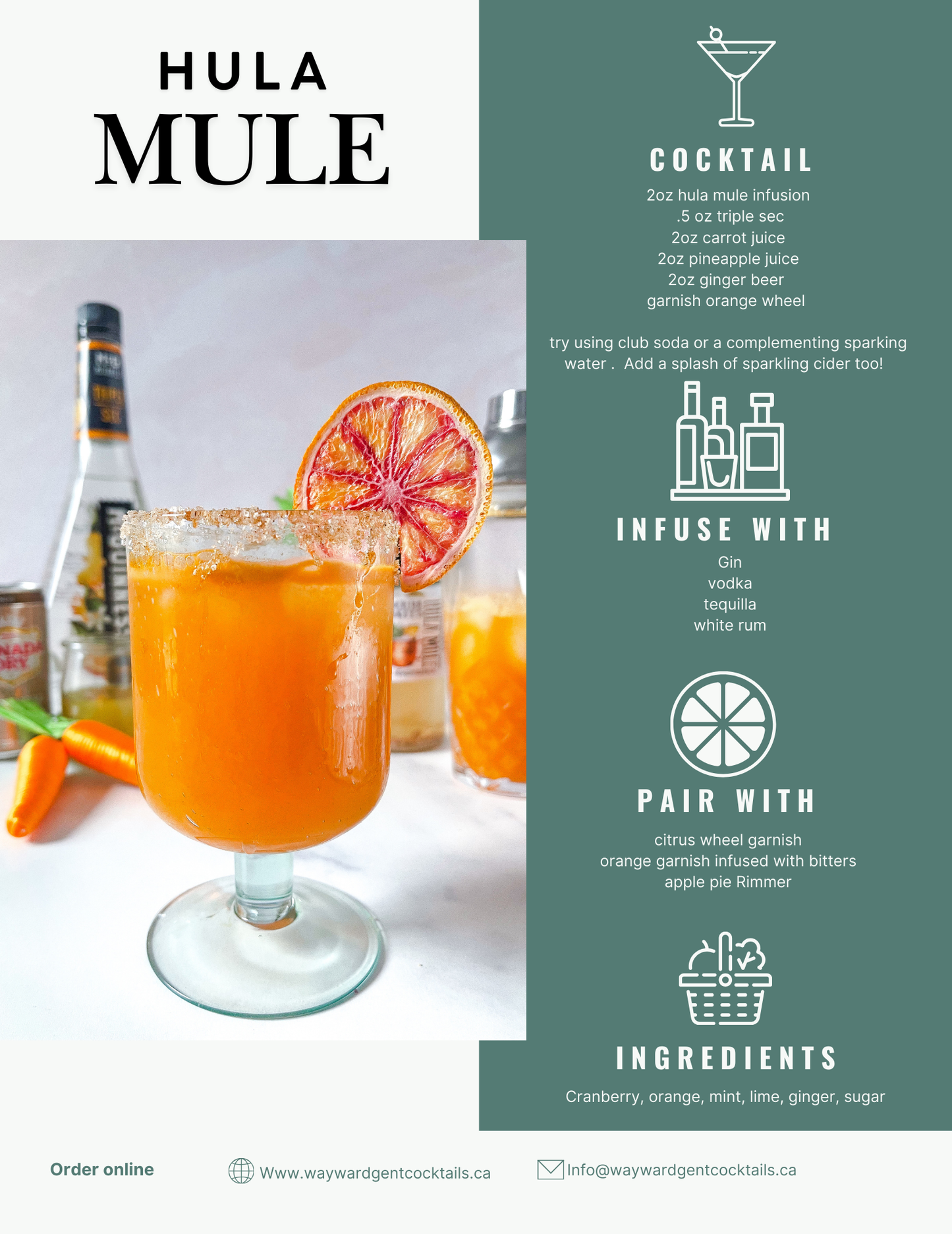 HULA MULE COCKTAIL INFUSION